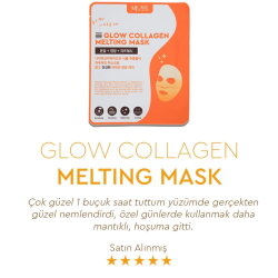 Mjcare Glow Collagen Hydrojel Şeffaflaşan Eriyen Maske - 6