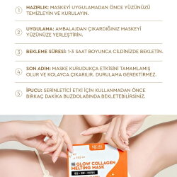 Mjcare Glow Collagen Hydrojel Şeffaflaşan Eriyen Maske - 4