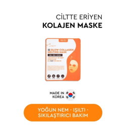 Mjcare Glow Collagen Hydrojel Şeffaflaşan Eriyen Maske - Mjcare
