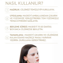 Mjcare On Rice Extract Pirinç Özlü Yüz Maskesi - 5