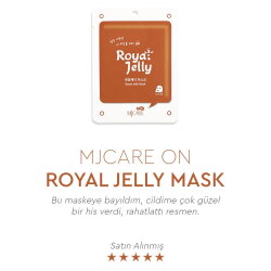 Mjcare On Royal Jelly Mask - Arı Sütü İçeren Yüz Maskesi - 5