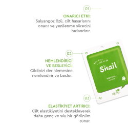 Mjcare On Salyangoz Özlü Yüz Maskesi - 4