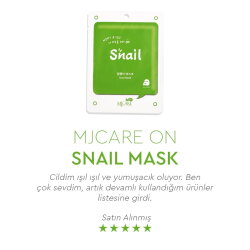 Mjcare On Salyangoz Özlü Yüz Maskesi - 6
