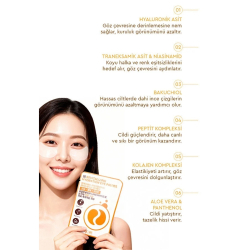Mjcare Revitalizing Hydration Eye Patch - Aydınlatıcı ve Nemlendirici Göz Maskesi - Mjcare (1)