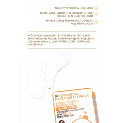 Mjcare Revitalizing Hydration Eye Patch - Aydınlatıcı ve Nemlendirici Göz Maskesi - 4