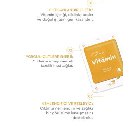 Mjcare Vitamin Kağıt Maske - 3