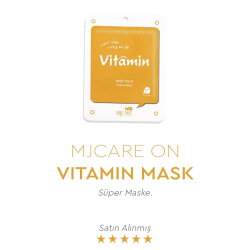 Mjcare Vitamin Kağıt Maske - 6