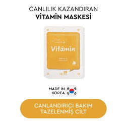 Mjcare Vitamin Kağıt Maske - Mjcare