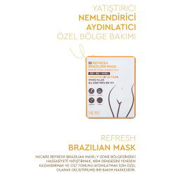 Mjcare Refresh Brazilian Mask - Yatıştırıcı, Nemlendirici ve Aydınlatıcı Özel Bölge Maskesi - Mjcare