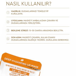 Mjcare Yoğun Nemlendirici Dudak Maskesi - 4