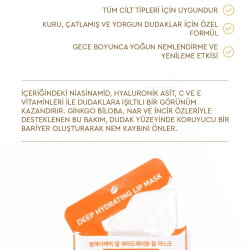 Mjcare Yoğun Nemlendirici Dudak Maskesi - 3