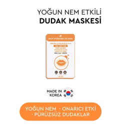 Mjcare Yoğun Nemlendirici Dudak Maskesi - Mjcare