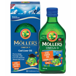 Möllers Omega-3 Balık Yağı Sıvı Formu 150 ml - Möller's