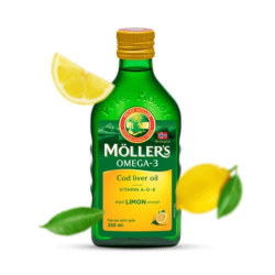 Möllers Omega-3 Cod Liver Oil Limon Aromalı 150 ml - Möller's