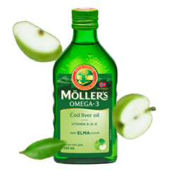 Möllers Omega 3 Elma Aromalı Balık Yağı 150 ml - Möller's