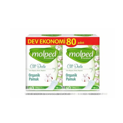 Molped Pure & Soft Dev Ekonomi İnce Günlük Ped Paketi 80'li - Molped