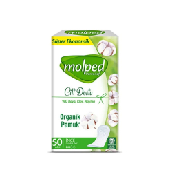 Molped Pure & Soft Günlük Ped İncelik 50'li - Molped