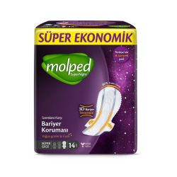 Molped Pure & Soft Süper Eko Gece 16'lı - Molped