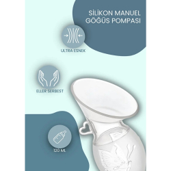 Mooma Silikon Göğüs Pompası 120 ml - Mooma (1)