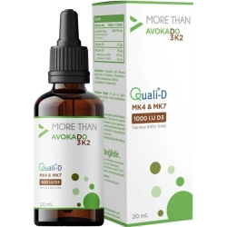 More Than Avokado D3K2 1000 IU Vitamin Avokado Yağı İçeren Takviye Edici Gıda 20ml