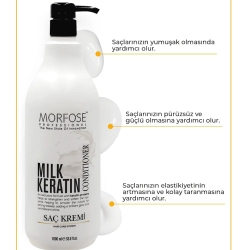 Morfose Conditioner Milk Keratin Saç Bakım Kremi 1000ml - 2