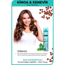 Morfose Kinoa & Kenevir Saç Sabitleme Spreyi 250ml - 3