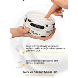 Morfose Milk Therapy Saç Maskesi 500ml-Kuru ve Kırılgan Saçlar İçin - 2