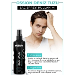 Morfose Ossion Deniz Tuzu Saç Spreyi 250ml - 3