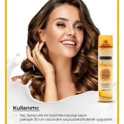 Morfose Süt & Bal Saç Şekillendirici Sprey 250ml - 3