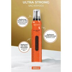 Morfose Ultra Strong Saç Köpüğü 200 ml - Morfose (1)
