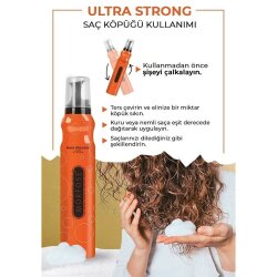 Morfose Ultra Strong Saç Köpüğü 200 ml - 3