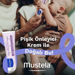 Mustela Vitamin Barrier Cream 123 Pişik Kremi 100 ml - 3