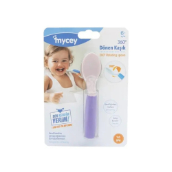 Mycey 360 Derece Dönen Kaşık Mavi - Mycey
