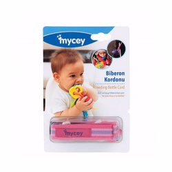 Mycey Biberon Kordonu Pembe - Mycey