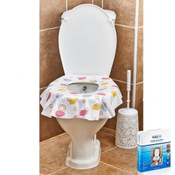 Mycey Tek Kullanımlık Klozet Örtüsü 10lu - Mycey