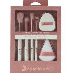 Nascita 4'lü Makyaj Fırçası & 2'li Makyaj Pufu Seti - Nascita (1)