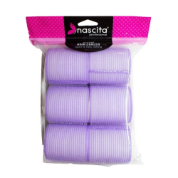 Nascita 55x63 Cm 6lı Cırtlı Süngerli Bigudi Mor - Nascita (1)