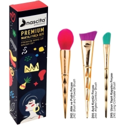 Nascita Premium Stiletto Serisi Makyaj Fırça Seti - Nascita (1)