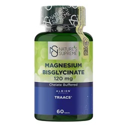 Nature's Supreme Magnesium Bisglycinate 120 mg 60 Tablet