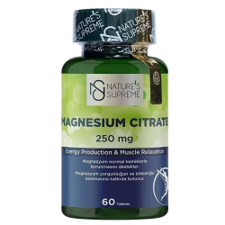 Nature's Supreme Magnesium Citrate 250 Mg 60 Tablet