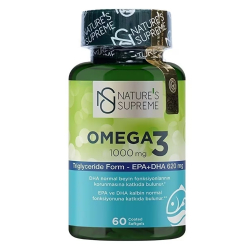 Nature's Supreme Omega 3 1000 Mg 60 Kapsül