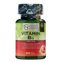 Nature's Supreme Vitamin B12 1000 Mcg 60 Kapsül