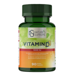 Nature's Supreme Vitamin D3 1000 IU 90 Tablet
