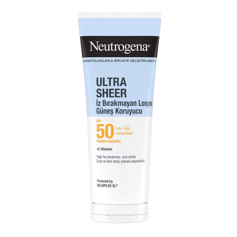 Neutrogena Ultra Sheer SPF50+ Güneş Losyonu 200 ml - Neutrogena