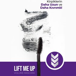 New Well Lift Me Up Volume Mascara 8ml Siyah - 2