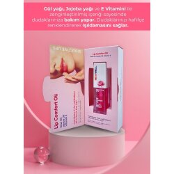 New Well Lip Comfort Oil Dudak Bakım Yağı 5ml - 4