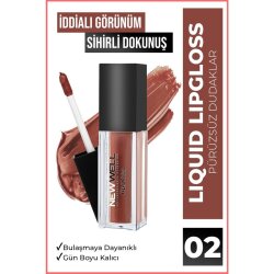 Newwell Sıvı Dudak Parlatıcısı No 02 - 2