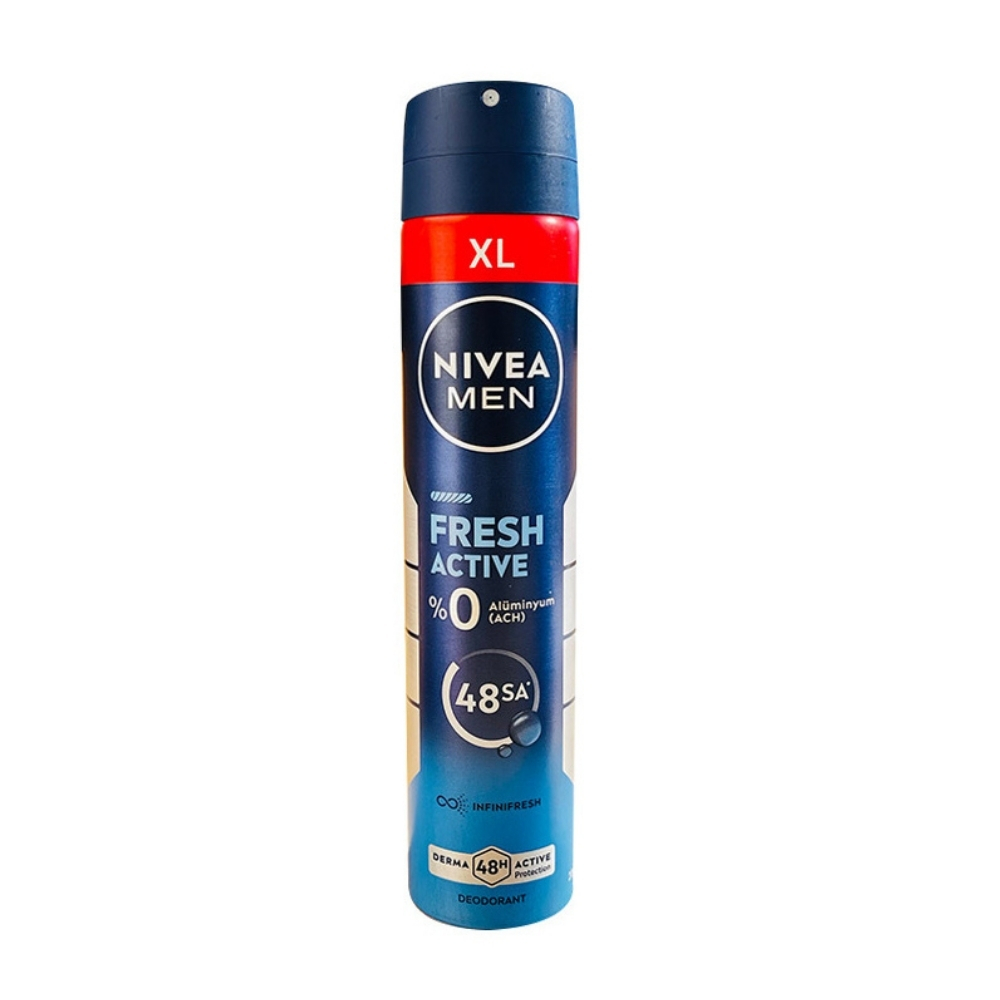 Nivea Erkek Sprey Fresh Active Deodorant 200 ml - Nivea