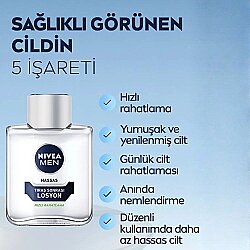 Nivea Men Hassas Alkolsüz After Shave Tıraş Losyonu 100 ml - Nivea (1)