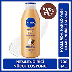 Nivea Nemlendirici Vücut Bakım Losyonu Cocoa Butter 200 ml - Nivea